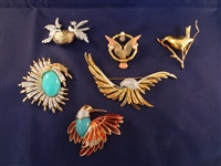 Joan Rivers Vintage Bird Brooches (6)