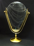 Art Deco Swinging Dressing Mirror Brass Stand