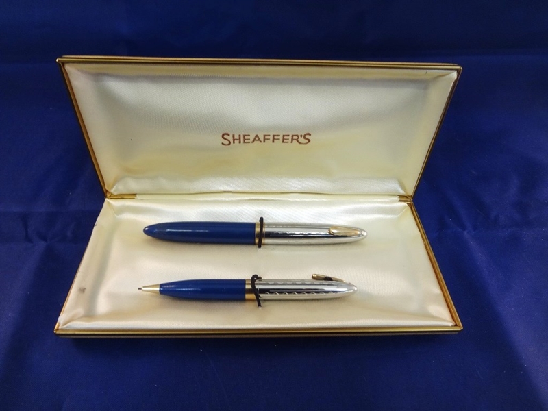 Scheaffer 14k Gold Nib Pen and Pencil Set in Original Box