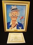 Red Skelton Signed Lithograph "The Noble" Clown 847/2500