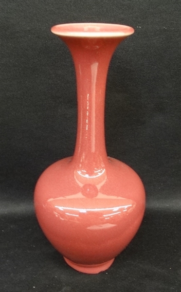 Rookwood Plum Skinny Neck Stick Vase