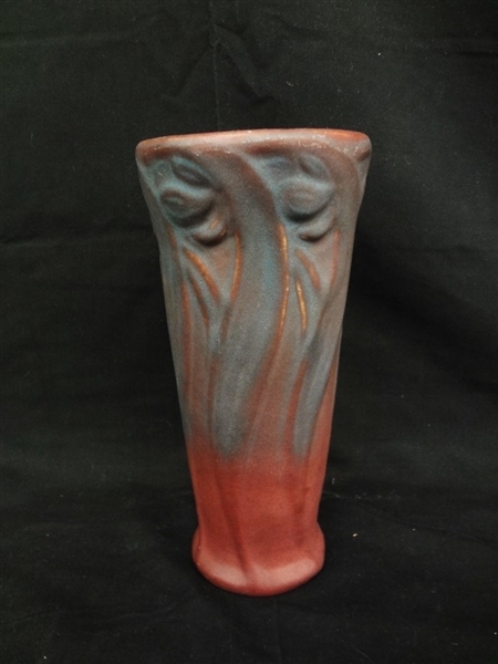 Van Briggle Art Pottery Mulberry Daffodil Wide Mouth Vase