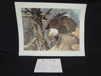 Carl Brenders "The Monarch is Alive" Signed Lithograph