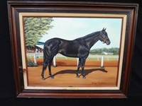 Marilyn Sadler Original Oil Painting "Big Sport" Horse