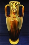 19th Century French Salt Glaze Double Handled Vase Ormolu Mounts
