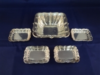 Reed and Barton Windsor Sterling Silver Dish and Salts