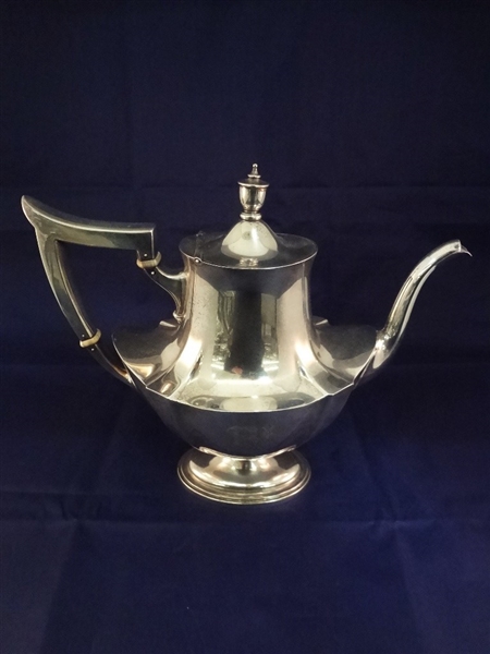 Gorham Sterling Silver "Plymouth" Tea Pot 2 1/4 Pint