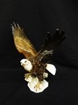 Hutschenreuther Germany Large Bald Eagle Porcelain Figurine