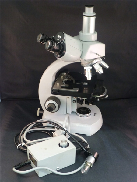 Carl Zeiss 9901 Stereo Microscope Stage Objectives Power Supply