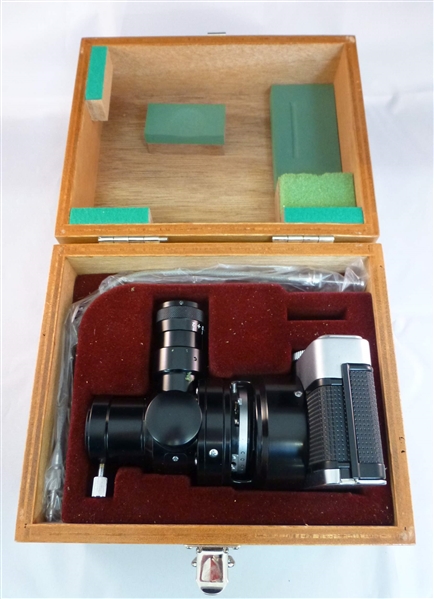 Olympus PM-6 Camera Complete with original wooden case