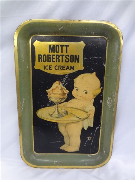 Mott Robertson Rosie ONeill Kewpie Ice Cream Tray 