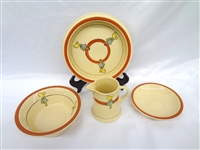 Roseville Youth Baby Dishes: Plate, Bowl, Creamer