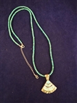 Carolyn Pollack Sterling Silver and Turquoise Relios Fan Pendant