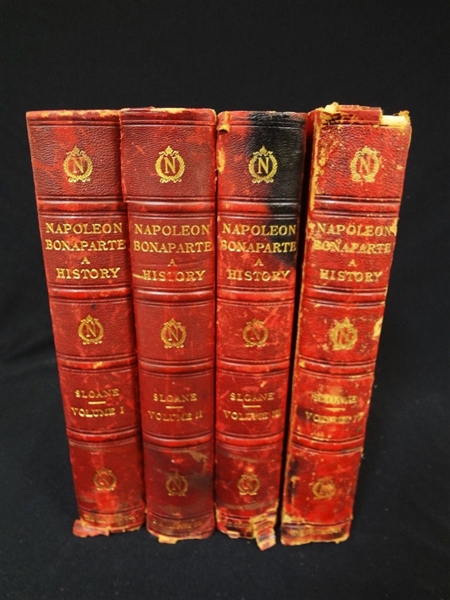 "Life of Napoleon Bonaparte" 4 Volumes: William Milligan Sloane 1896