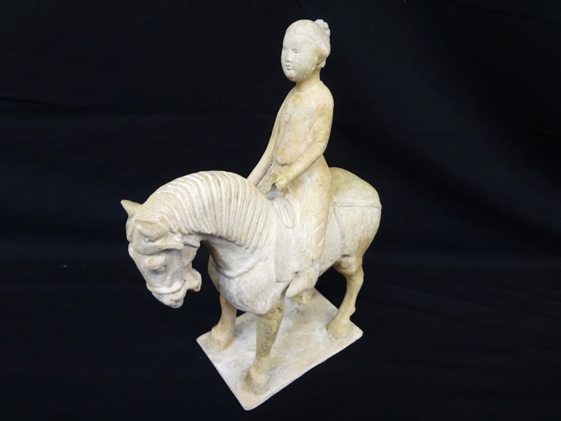 Tang Dynasty Female Rider and Horse E. and J. Frankel 