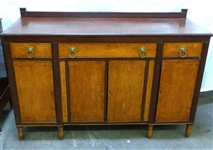 Early 19th c. Cherry & Tiger Maple Sideboard