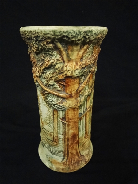 Weller Pottery Vase "Forest" Pattern 1920s