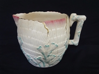 Etruscan Griffin, Smith and Hall Shell and Seaweed Albino Water pitcher