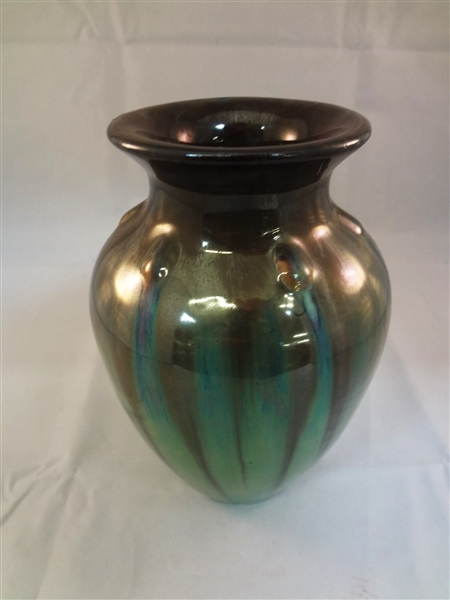 Fulper Pottery Arts and Craft Iridescent Vase