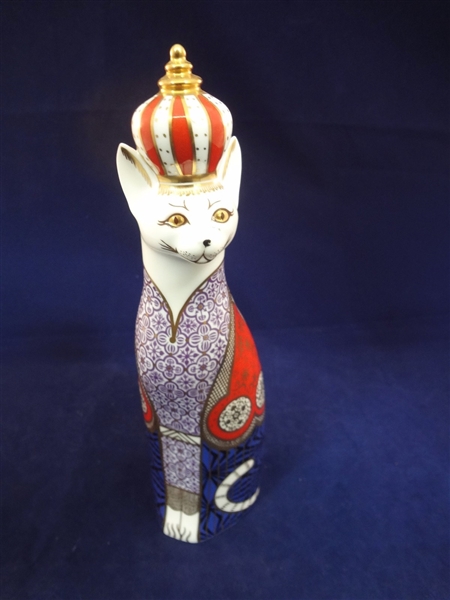Royal Crown Derby China Royal Cat Collection Abyssinian LVI