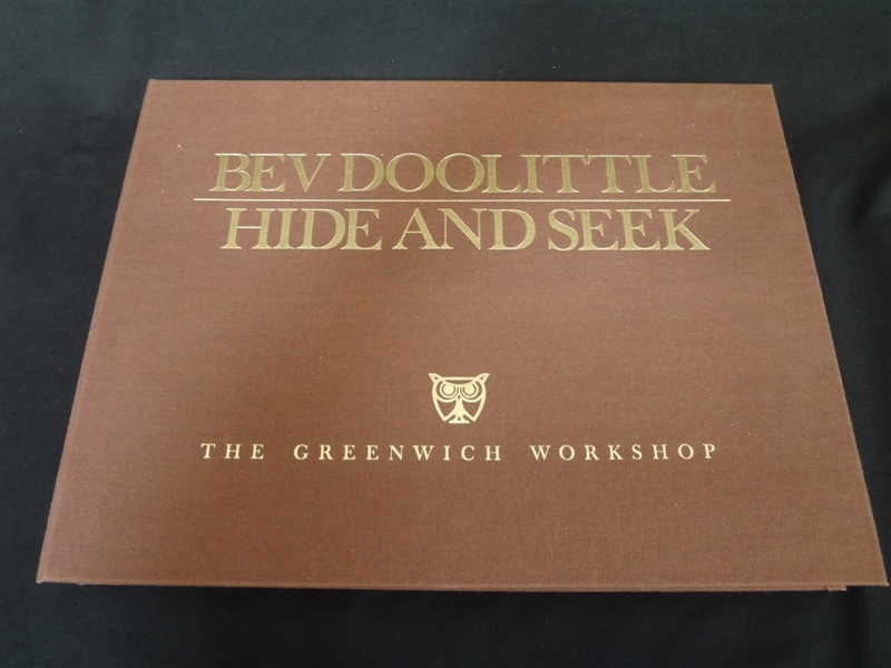 Bev Doolittle Book "Hide and Seek" Signed 7585/25,000