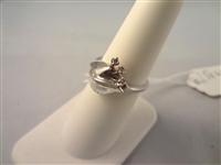 14k White Gold and Dimaond Ring