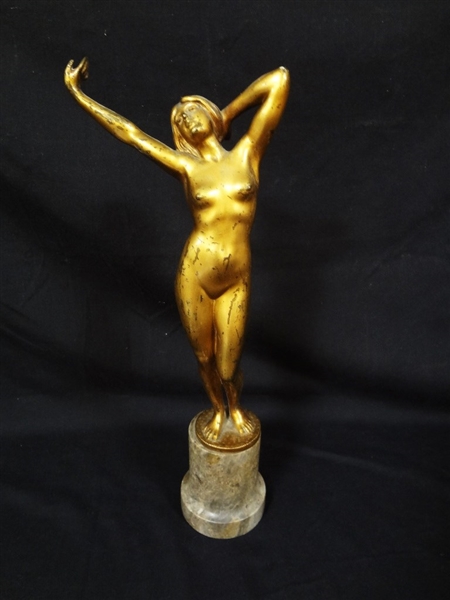 Percimer Rudolfi (1884 - 1932) Bronze "Das Erwachen or Awakening" c1900