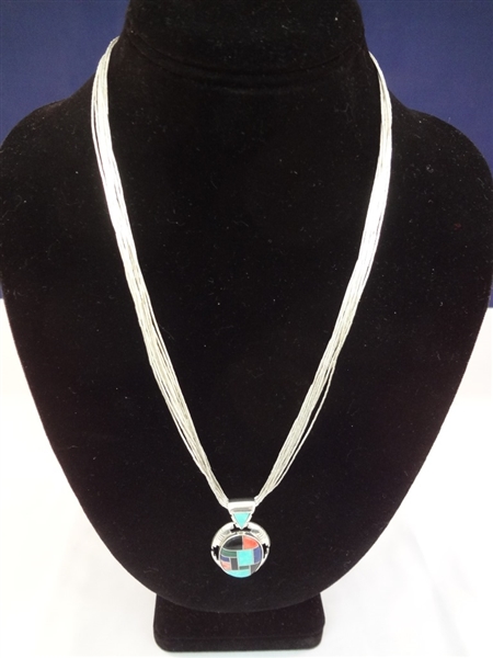 Carolyn Pollack Liquid Silver Necklaces, Carlisle Jewelry Pendant