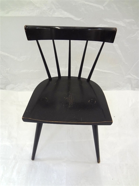 20th Century Spindle Back Side Chair Designed by Paul McCobb