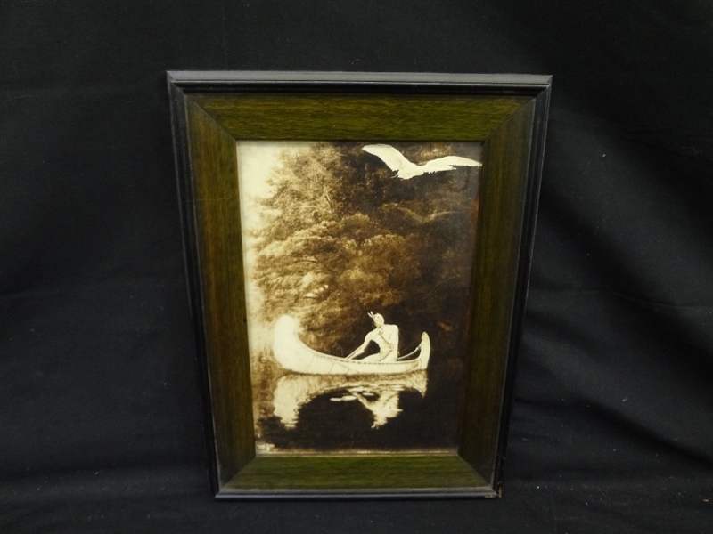 George DeForest Brush Photogravure "The Silence Broken" Eddowes Photographers