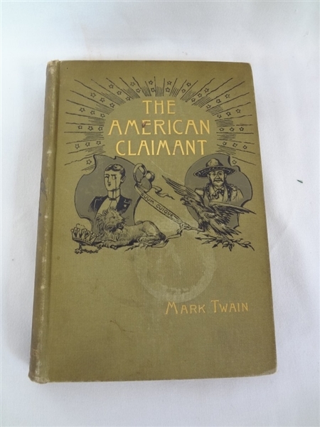 Mark Twain "The American Claimant" 1892 Published Samuel Clemens First Edition
