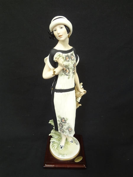 Giuseppe Armani Figurine "Heather" Flapper Society Girl 1999