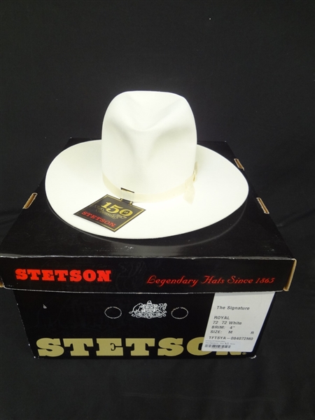 Stetson "Signature" Hat Brand New in Box Tasya Van Ree for Stetson