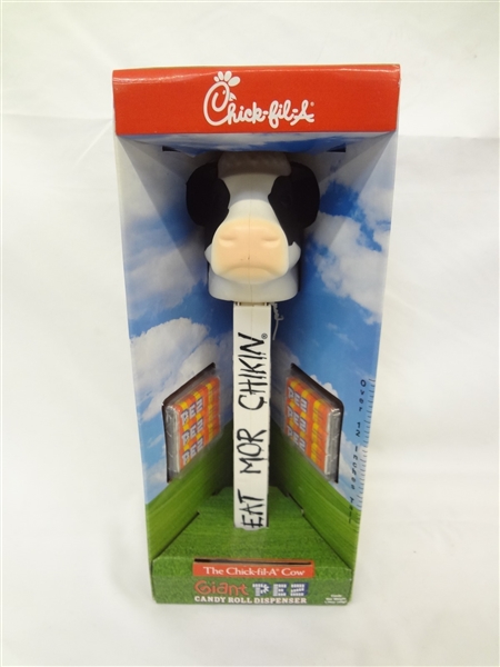 PEZ Chick-Fil-A Giant Pez Cow in Original Box