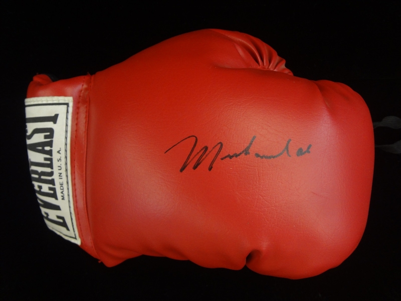 Muhhamad Ali Autographed Single Everlast Boxing Glove LOA from JSA