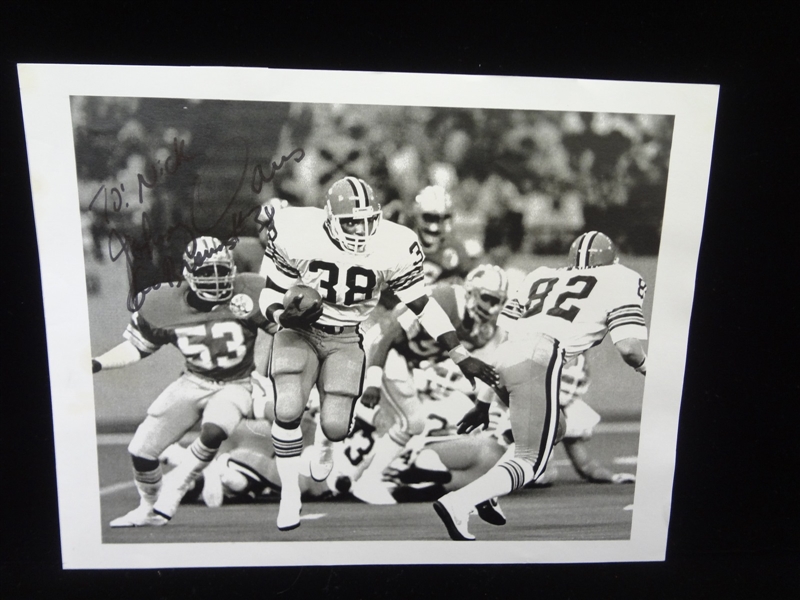 Johnny Davis Autographed Black and White 8 x 10 LOA from JSA