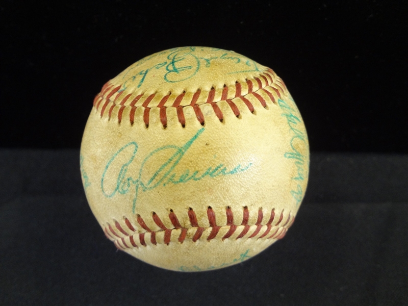 Multi Signed Major League Baseball: "ROY" Albie Pearson, Roy Sievers, Bob Allison, and others