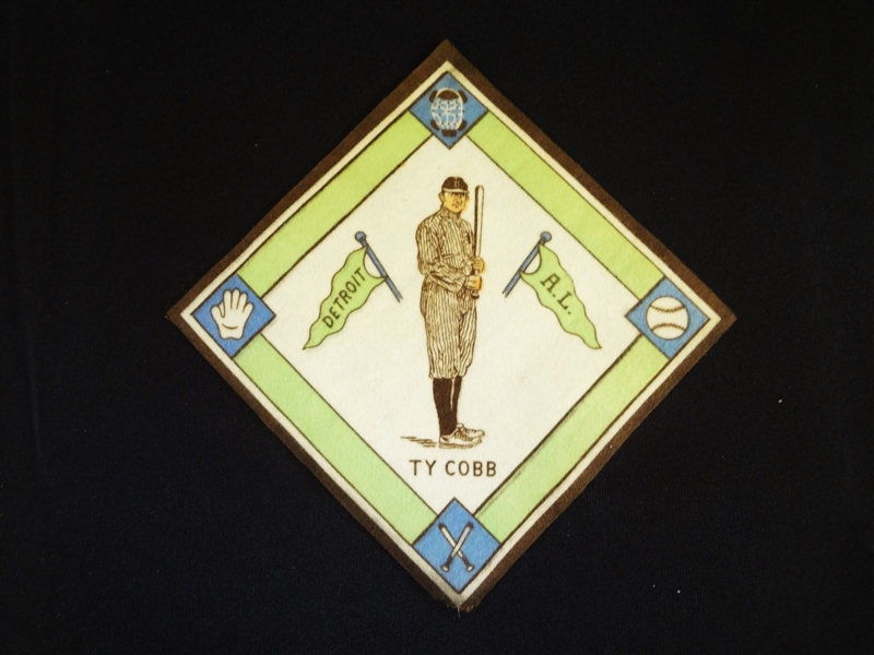 1914 B18 Blanket Ty Cobb White Infield in EX