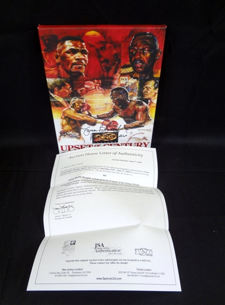 James "Buster" Douglas 8 x 10 Autographed Giclee  from JSA