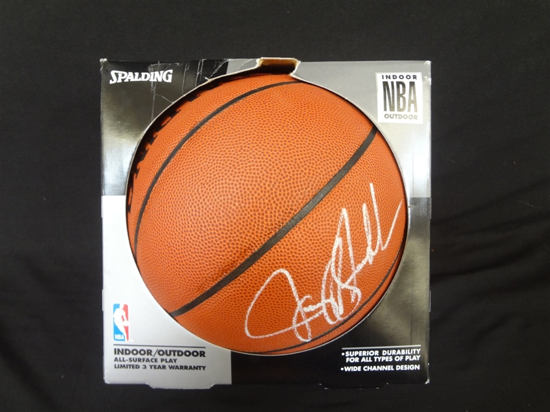 Jerry Stackhouse Autographed Spalding Basketball