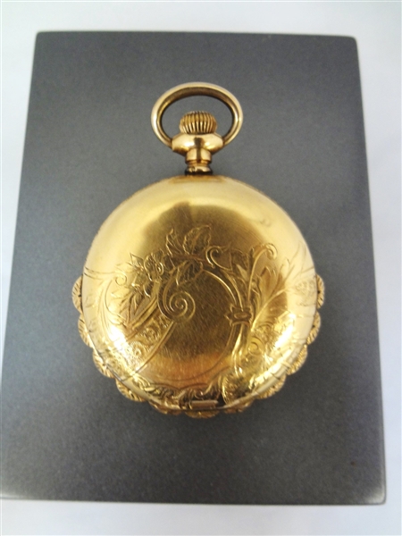 14k Gold Waltham Pocket Watch 7 Jewels 1890