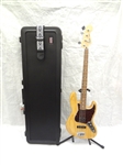 Fender Jazz Bass with Gator TSA Approved Hard Strat Case