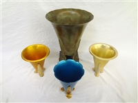 (4) McClelland Barclay Stand Vases