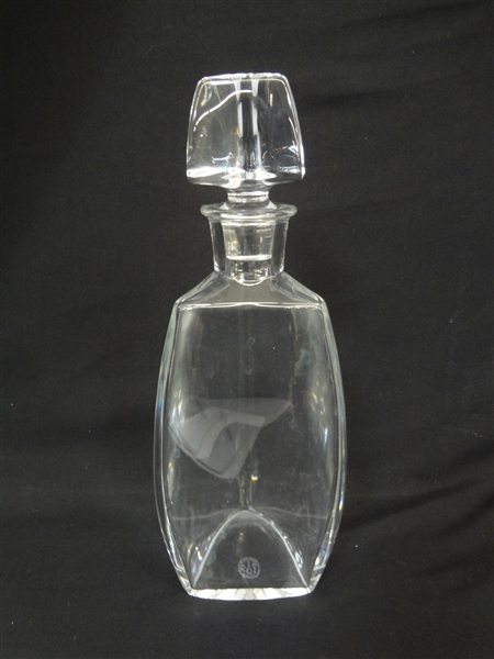 Baccarat Signed Crystal Decanter