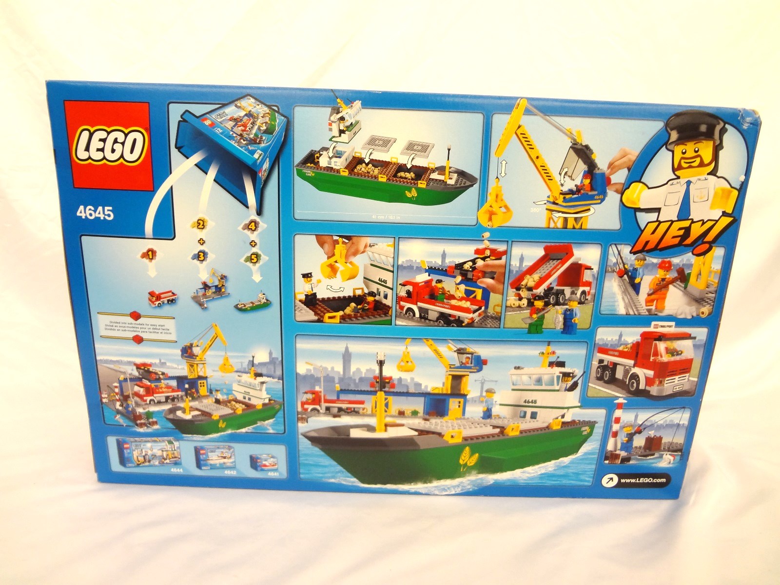 Lot Detail - LEGO Collector Set #4645 City Harbor New and Unopened: