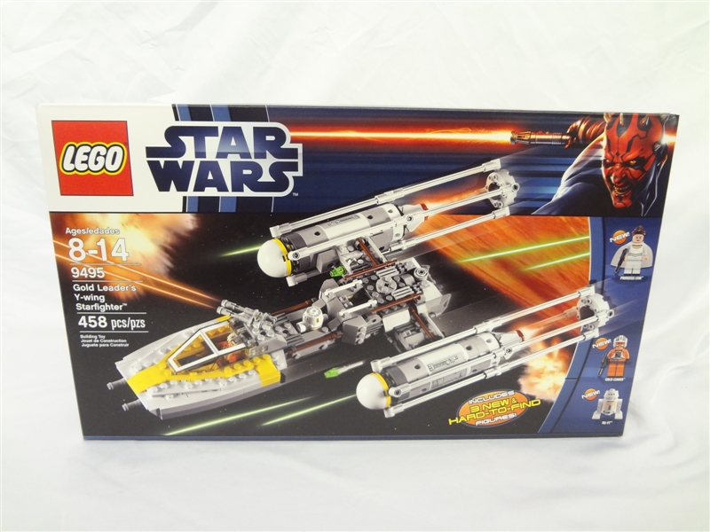 LEGO Collector Set #9495 Star Wars Gold Leaders Y-Wing Starfighter New and Unopened