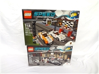 LEGO Collector Set #75912 Speed Champions Porsche 911 GT & #75911 McClaren Mercedes New and Unopened