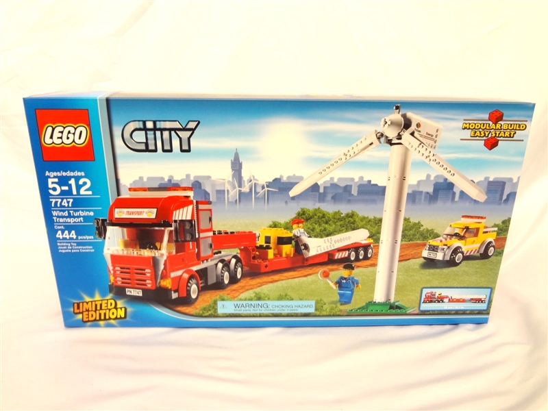 LEGO Collector Set #7747 Wind Turbine Transport New and Unopened