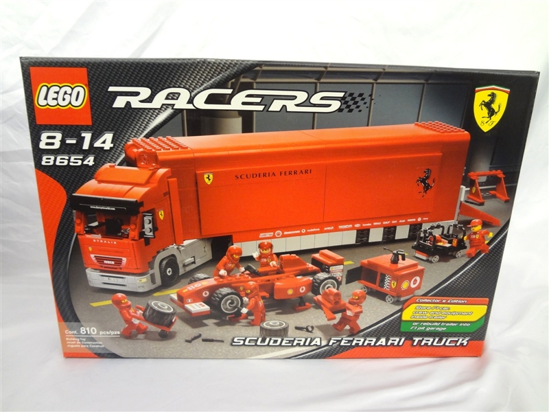 LEGO Collector Set #8654 Scuderia Ferrari Truck New and Unopened