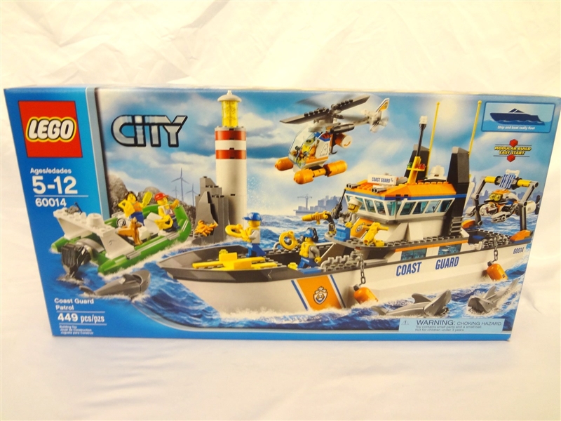 LEGO Collector Set #60014 City Coast Guard Patrol New and Unopened